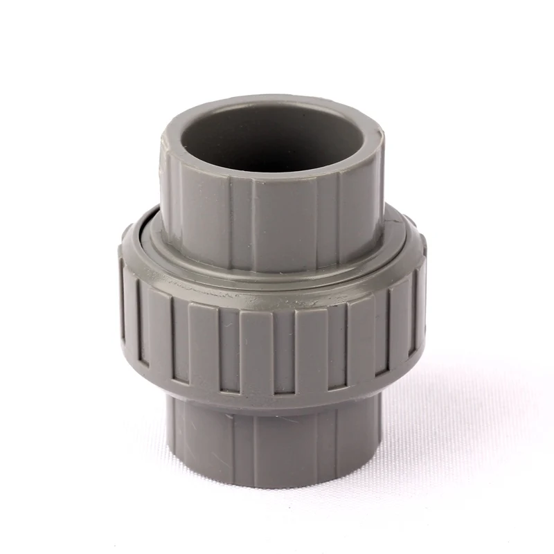 Plastic Hose Union Straight Connector Pipe Quick Joint Garden Irrigation Watering Tube Fittings, PVC, Plastic, 32mm 1Pc image 5