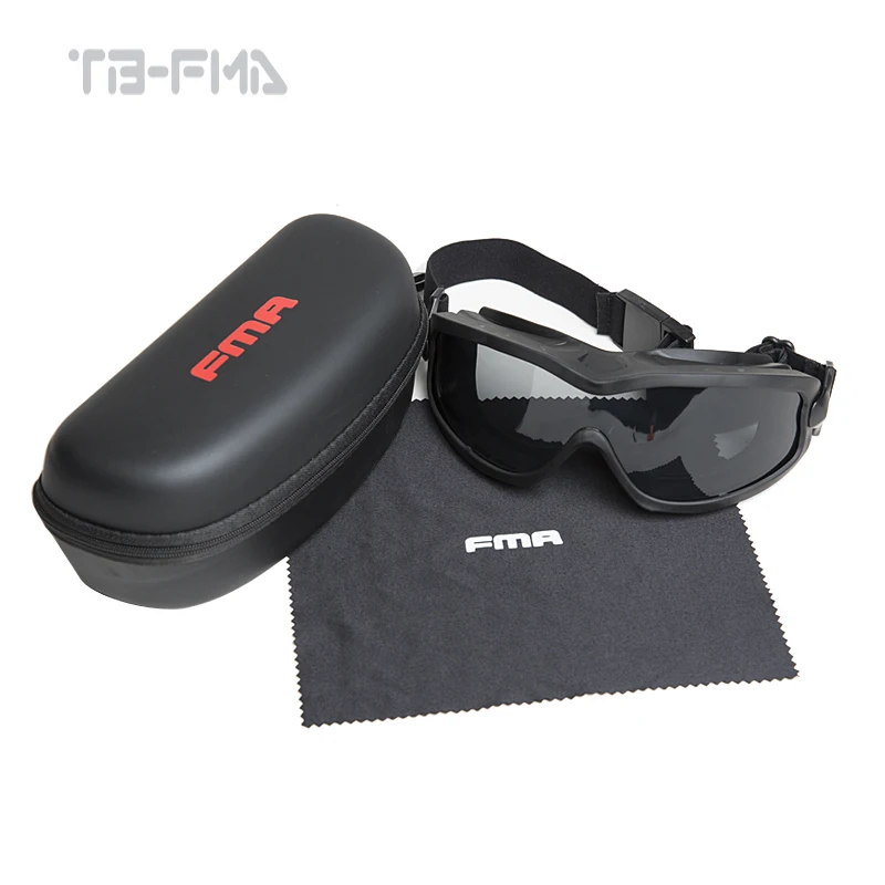 Tactical  Anti-fog Goggles Single/Double Layer Lens Outdoor Wind Dust Protection Glasses