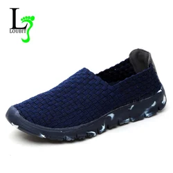 Women Casual Shoes 2021 Summer Handmade Woven Shoes Best Quality Breathable Fashion Comfortable Women Flats Shoes Female Loafers