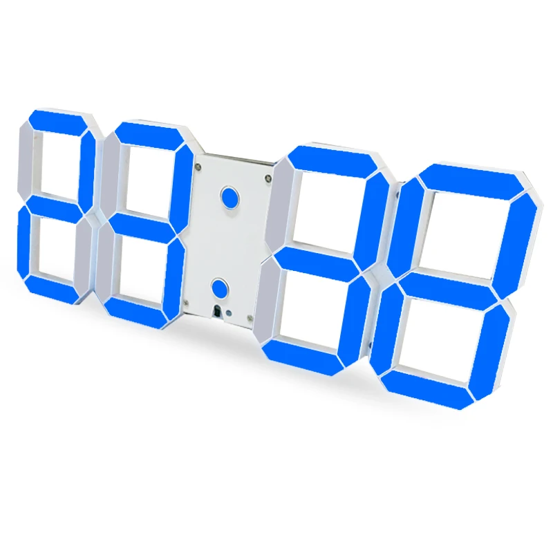 

Remote Control Large LED Digital Wall Clock Modern Design Home Decor 3D Decoration Big Decorative Watch