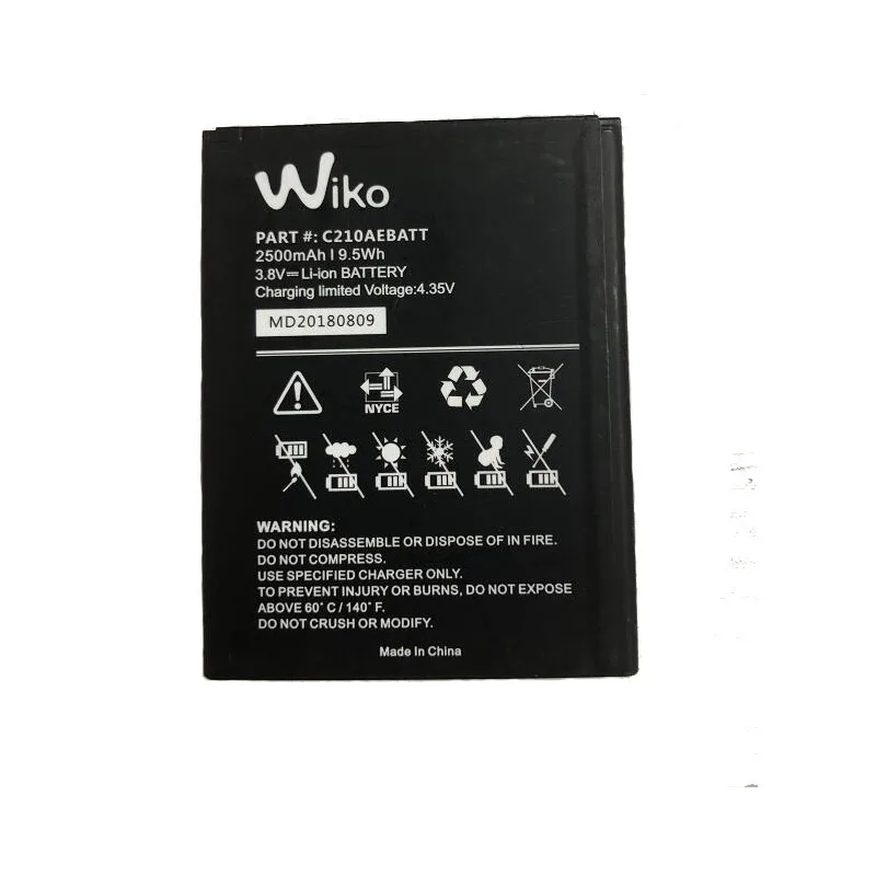 

GeLar 3.8V 2500mAh replacement battery For Wiko C210AEBATT Mobile phone