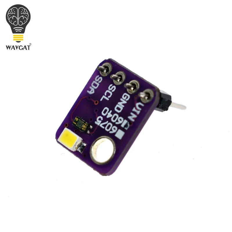 WAVGAT 3.3V I2C Digital RGBW Color Sensor VEML6040 Breakout For Arduino