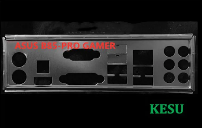 New I/O shield back plate Chassis bracket of motherboard for ASUS B85-PRO GAMER just shield backplane