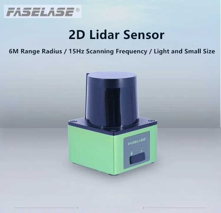 

FASELASE TOF 6m outdoor waterproof IP65 anti-collision lidar industrial-grade lidar AGV obstacle avoidanc robot