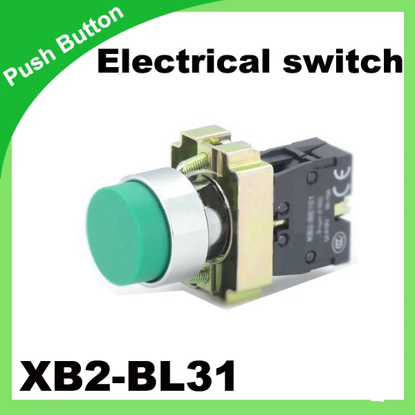 electrical switch XB2-BL31 green color pressure switch Colour Optional push button