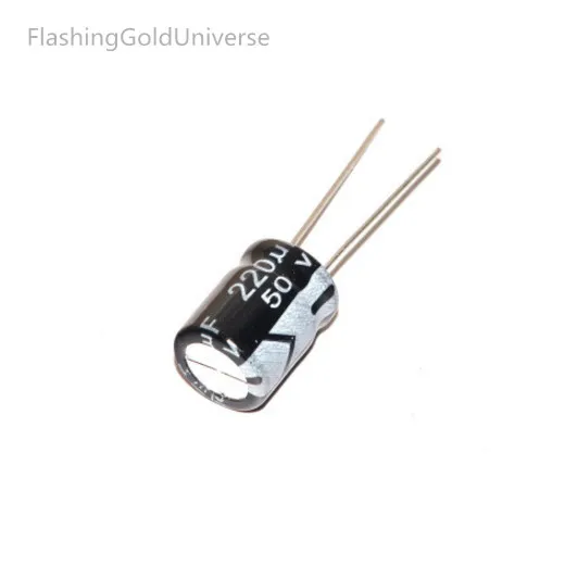 50V 220UF 220UF 50V  Electrolytic Capacitors Size:  8*12 best quality