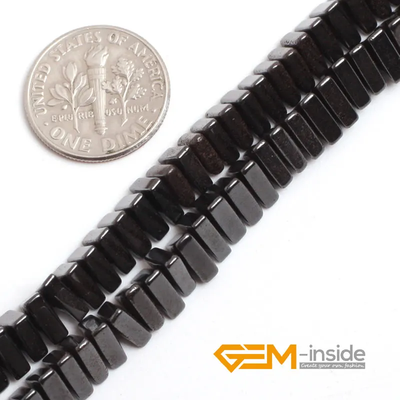 7X2MM Triangle Magnetic Hematite Stone Beads Natural Stone Beads DIY Loose Beads For Jewelry Making Strand 15 inches wholesale !