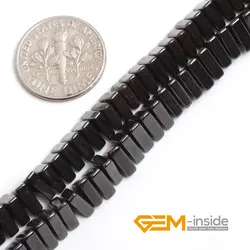 7X2MM Triangle Magnetic Hematite Stone Beads Natural Stone Beads DIY Loose Beads For Jewelry Making Strand 15 inches wholesale !