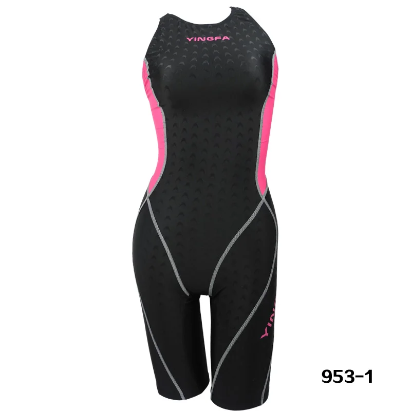 2023 atleta Endurance costume intero ragazza pelle di squalo come costumi da bagno donna professionale Racing Fifth Pant costume da bagno sportivo