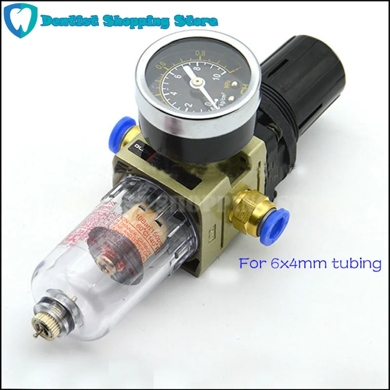 Dental Air Compressor Reduce Valve Air Filter Regulator Pressure Reducing Valve Dental Chair Unit Valve
