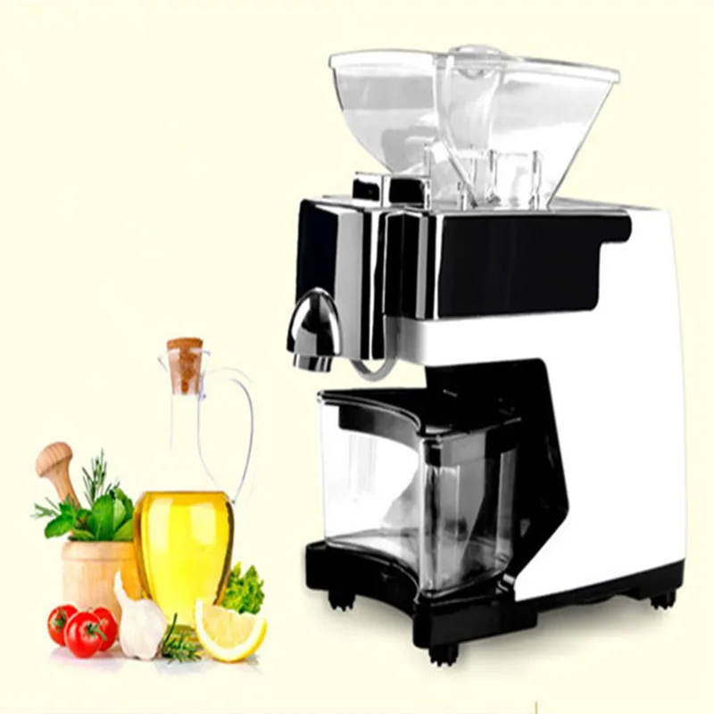 Calda e fredda mini macchina della pressa di olio di semi di nero, burro di cacao, sesamo, semi di lino, di semi di girasole, semi di camelia, noce