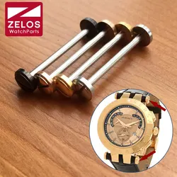 26.5mm watch screw tube rod for VERSACE V-Racechrono watch lug link kit parts(gold/rose gold/black/silvery)parts tools