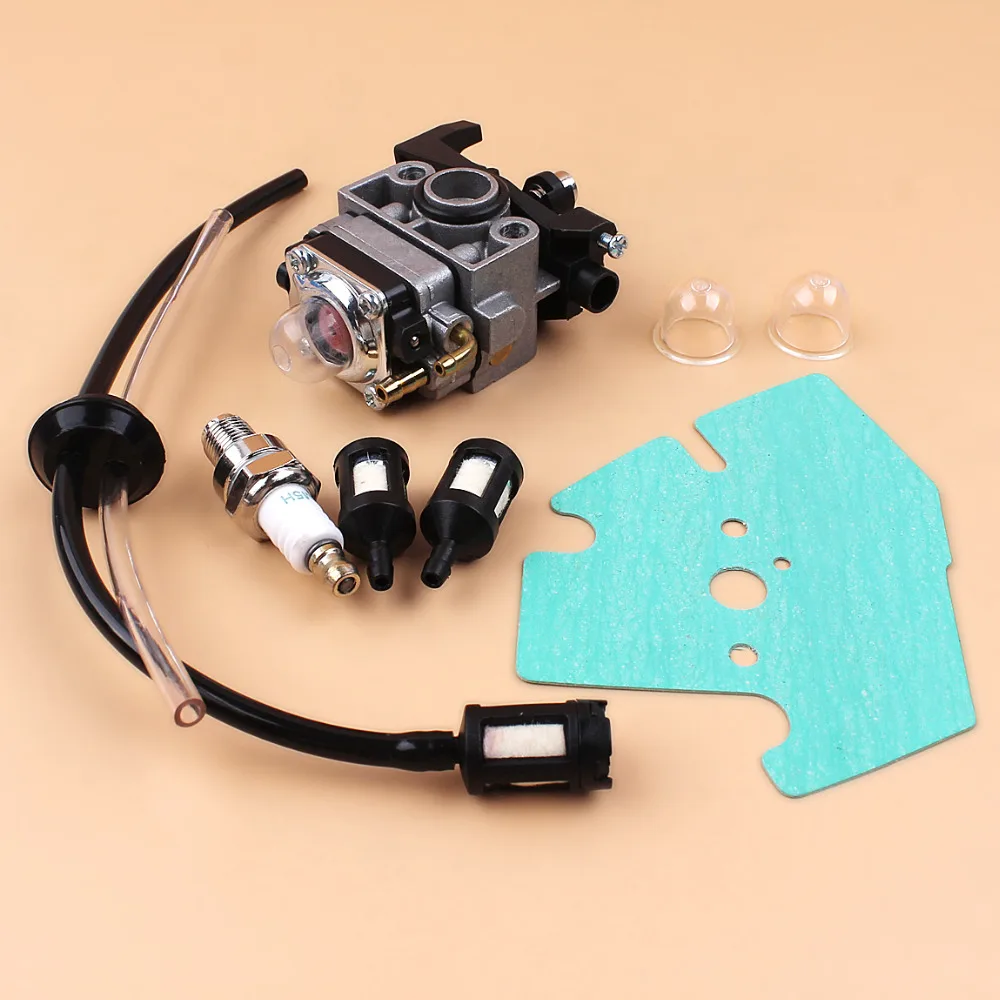 기화기 가스켓 점화 플러그 연료 라인 호스 키트, 혼다 GX25 GX35 GX 25 35 HHT35 HHT35S FG110 트리머 깎는 기계 엔진용