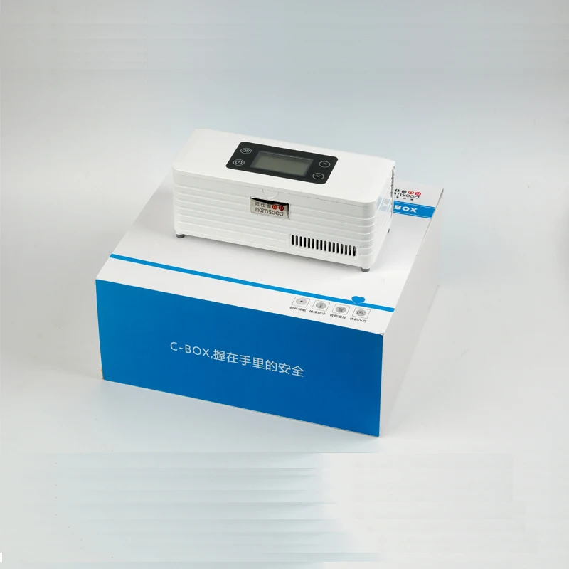 Insuline Koelkast Auto Mini Koelkast Draagbare Reizen Insuline Opbergdoos Insuline Cooler Tassen Interferon Insuline Pen Case Frio