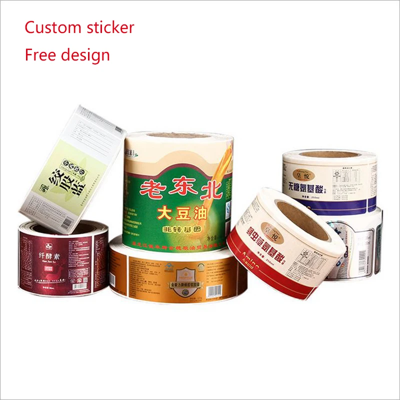 Customized Custom Label  Printing High Quality Custom Baby Product Labels,Waterproof Logo Sticker Labels Custom Label Printing