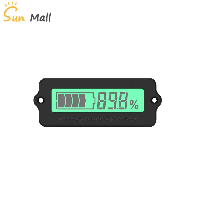 12V 24V 36V 48V Lead-Acid Battery LY6N Recessed Battery Capacity Indicator Tester Voltmeter Green Light battery charge indicator