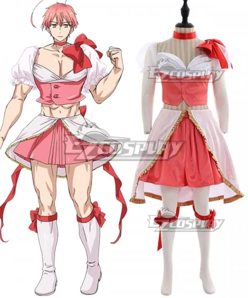 

Magical Girl Ore Magical Girl Saki Uno Male Cosplay Costume E001