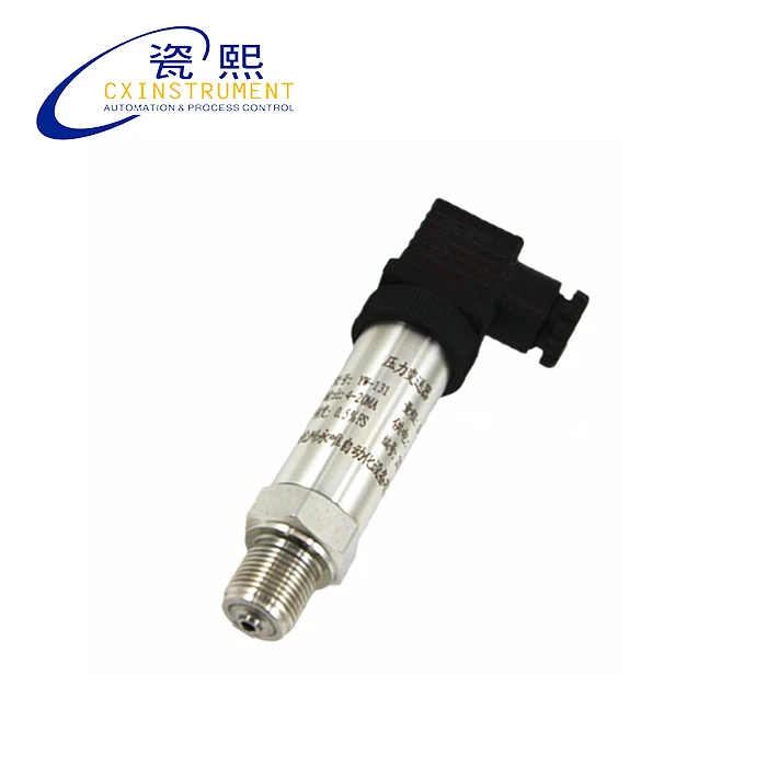 Steam Pressure Sensor With -0.1...0~100Mpa Range Hirschman Connector Diffusion of silicon Core Air Pressure Sensor Price