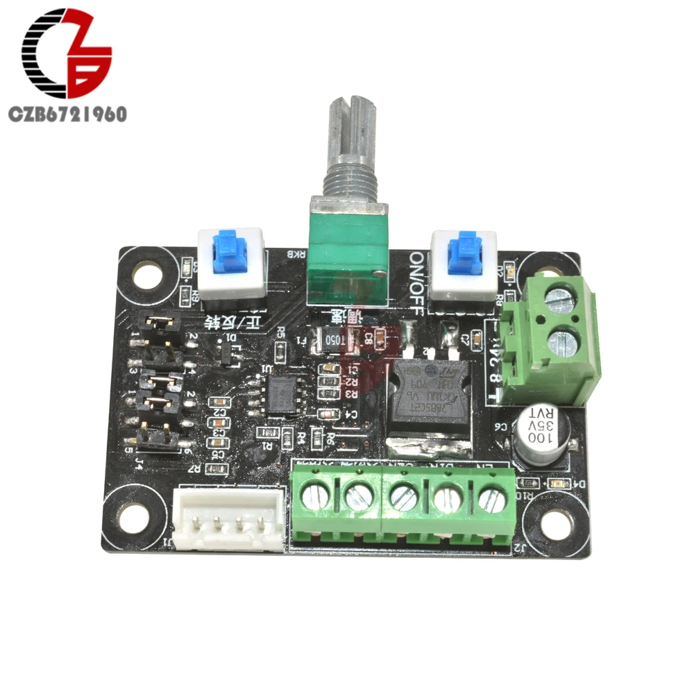 DC 12V 24V Pulse PWM Signal Generator 5.4k-160KHz 540-16.6KHz Frequency Signal Control for Stepper Motor Driver Speed Controller