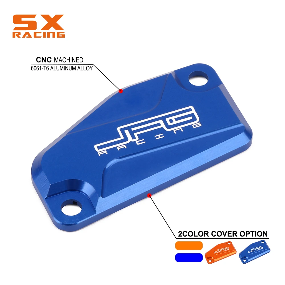 Motorcycle CNC Orange Brake Reservoir Cover Master Cylinder Cover For KTM SX65 SX85 XCW200 FREERIDE 250F 250R 350 E-SX XC SM