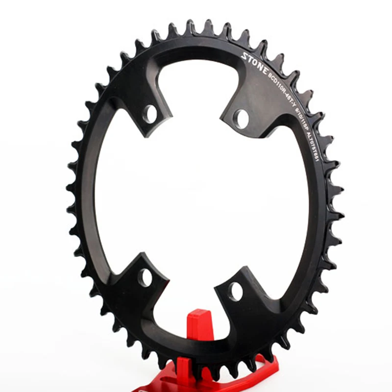 Stone Circle Bike Single Chainring BCD 110 Narrow Wide 110mm Fit R7000 Ultegra R8000 /R9100 Folding Road Bike Chainwheel