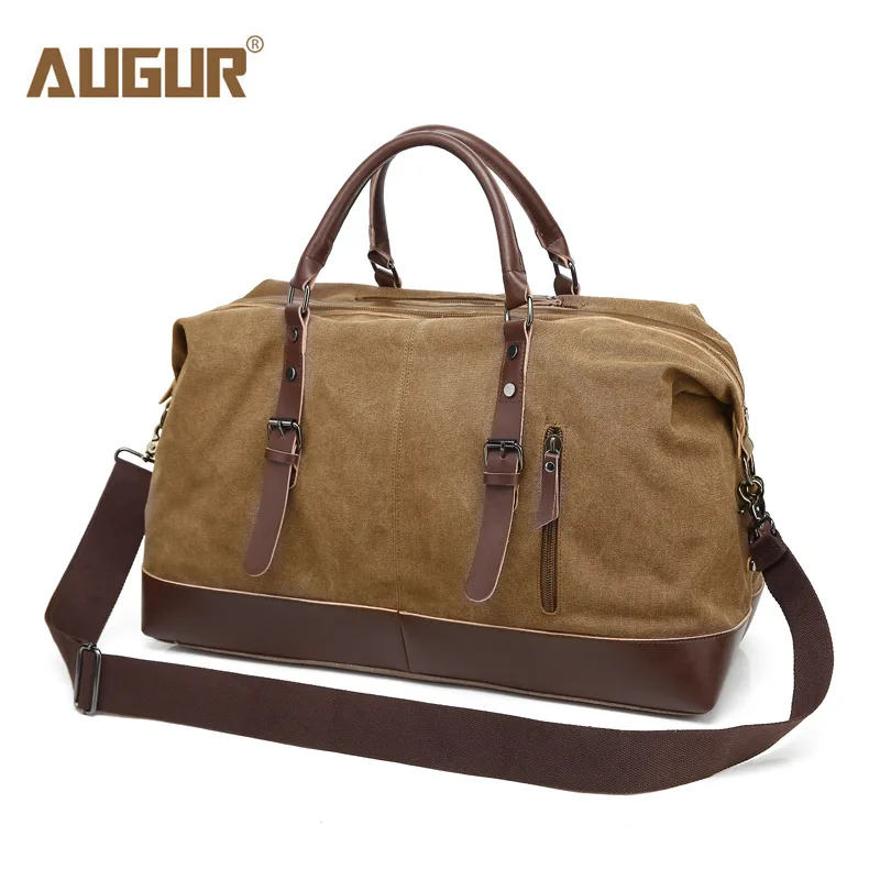 AUGUR Men handbag Large capacity Travel bag Designer shoulder Messenger luggage bags high quality Casual Crossbody travel bags