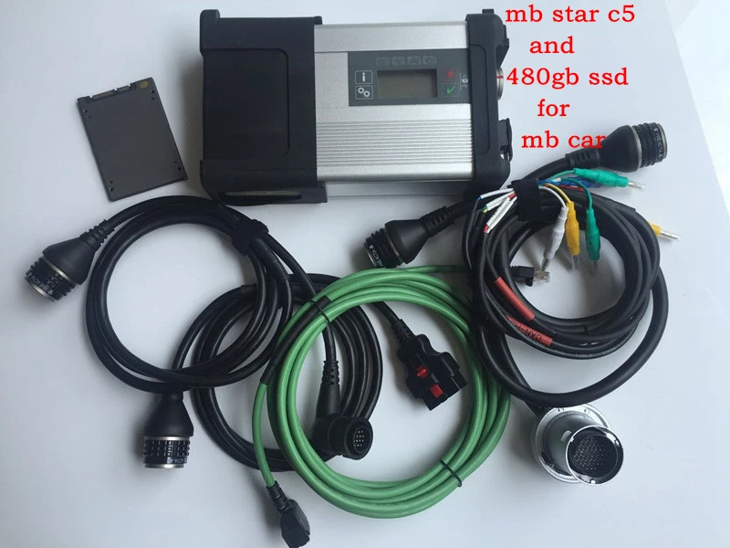 

NEW MB STAR C5 software V2023.12 Xtry FDOK in 480gb SSD for whole MB Car Diagnostic Scanner tool SD Connect C5 wifi for car truc