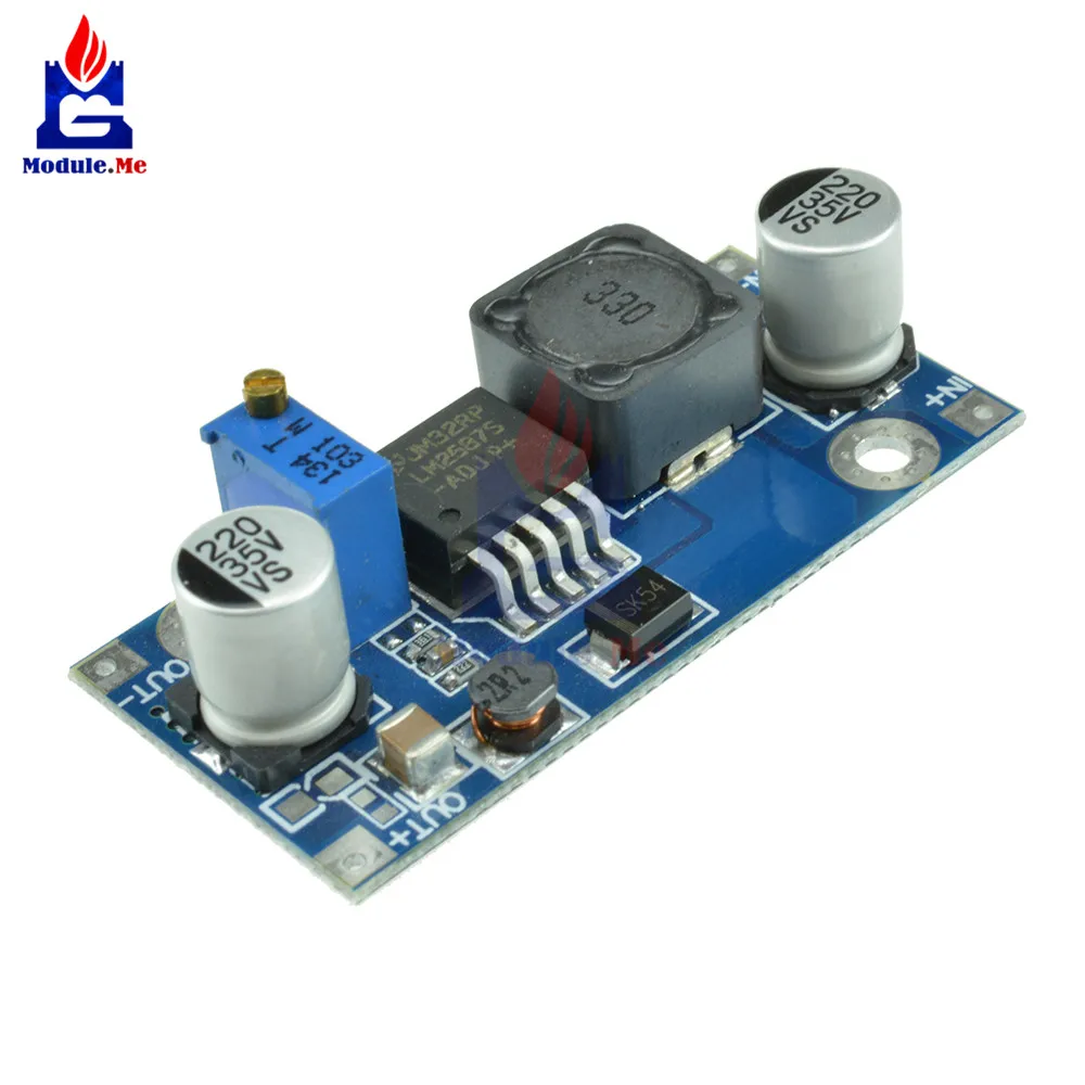 LM2587 DC-DC Boost Converter 3-30V Step up to 4-35V Power Supply Module MAX 5A