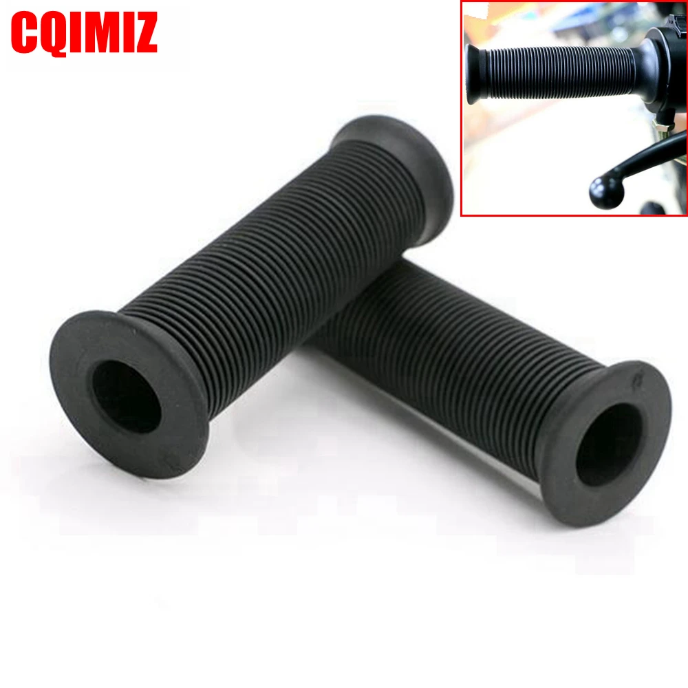 Vintage Rubber Motorcycle Handle Grip For Dirt Pit Bike Grips 7/8