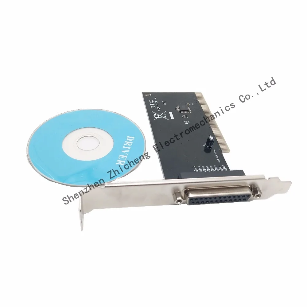 Tarjeta de puerto paralelo pci 25, tarjeta de expansión, adaptador de interfaz lpt, controlador cnc