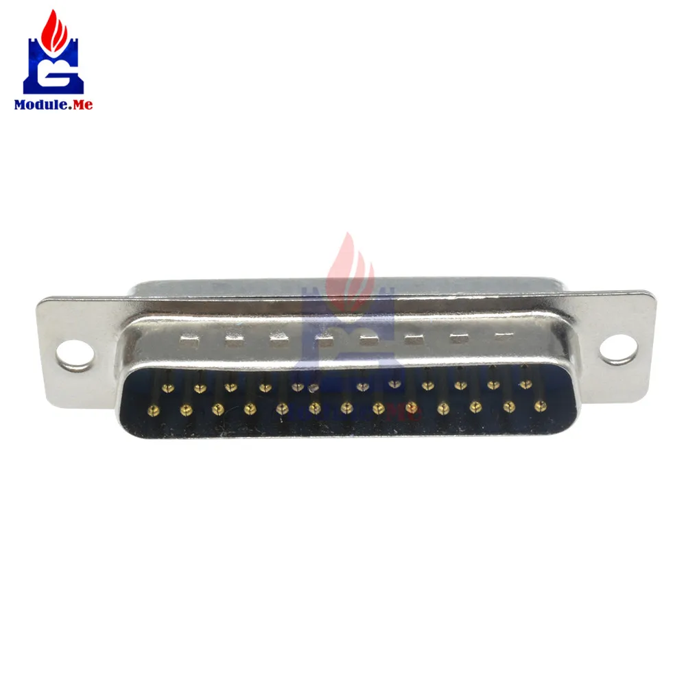 25 Pin D-SUB Male DB25 DB25M Solder Type Connector DB25