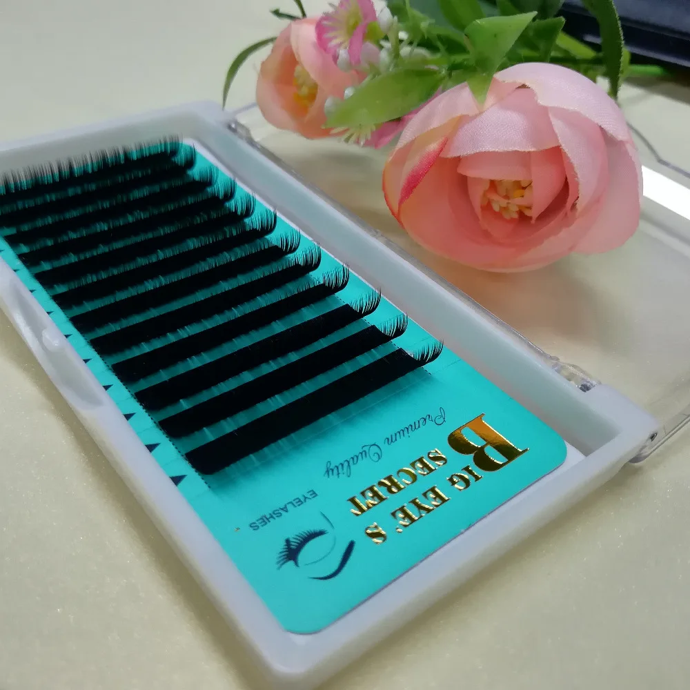 Luxury 1 Case 0.07 Russian Volume Eyelash Extension Individual Lashes Extention Mixed Lengths Free shipping