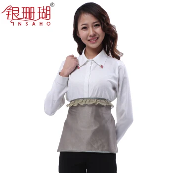 

Silver fiber radiation protection suits maternity radiation protection apron chinese-style chest covering 99% silver nylon fiber