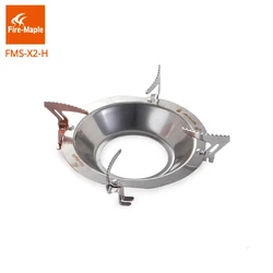 Support de casserole en acier inoxydable pour cuisinière à gaz, Support de casserole de rechange pour système de cuisson à étoile fixe X1 X2 X3 65g FMS-X2-H