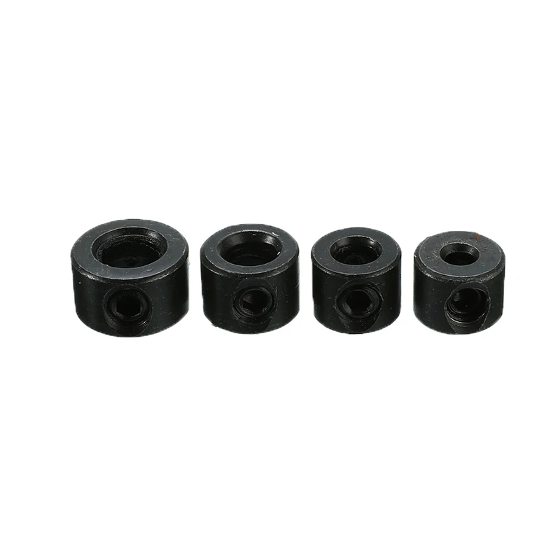 3-12mm broca bit ferramentas 8 pçs/set profundidade parar colar anel positioner espaçamento anel localizador ferramentas para trabalhar madeira com hex chave