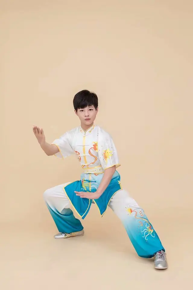 Tailor-Made Clothing for Martial Arts Competition, Embroidered Clothing, Wushu, Taichi, Taiji, Changquan Uniform CCWUSHU