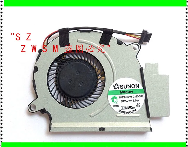 Genuine New Free Shipping  Laptop CPU Cooling Fan For Acer S5  S5-391 fan SUNON EG50040V1-C050-S9A