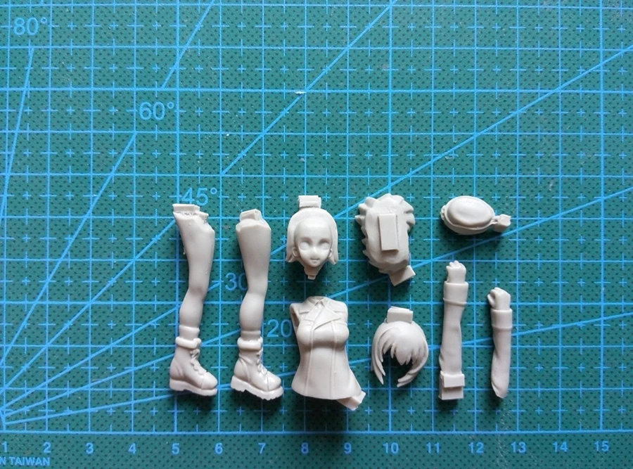 Unpainted Kit 1/20  80mm  with kilt in summer  80mm   figure Historical  Figure Resin  Kit model