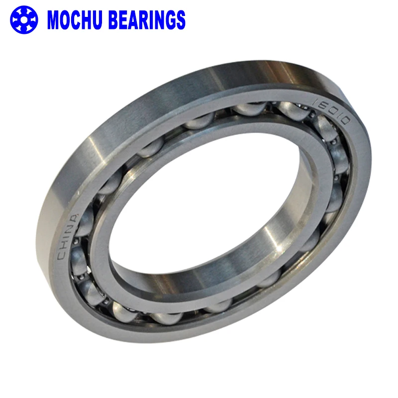 1pcs Bearing 16010 7000110 50x80x10 MOCHU Open Deep Groove Ball Bearings Single Row Bearing High quality