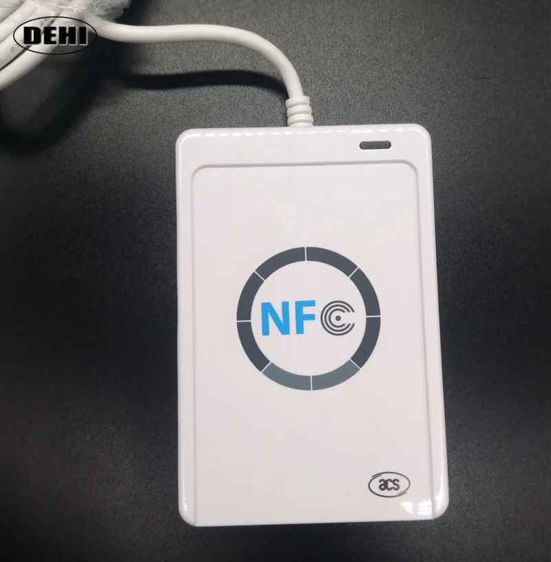 10pcs NFC Reader USB ACR122U Contactless Smart Card Writer Rfid Copier Duplicator