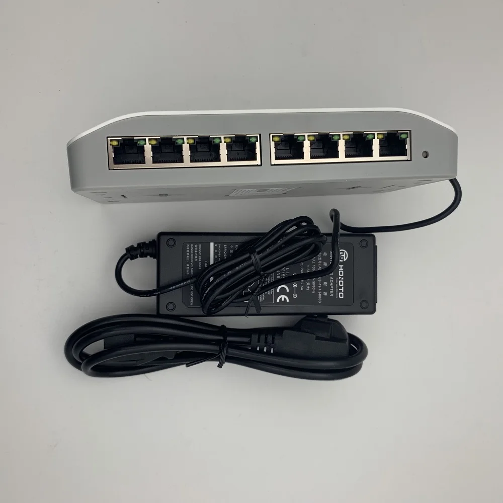 HIK DS-KAD606-N (DS-KAD606-P)  for IP Video Intercom Include power adapter,power supply, 6 device power Distributor