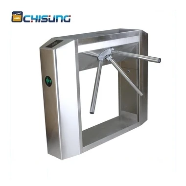 An ninh Kiểm Soát Truy Cập Tripod Turnstile Cổng Cầu tripod turnstile cổng rào cản có thể được sử dụng Dấu Vân Tay và Rfid chức năng