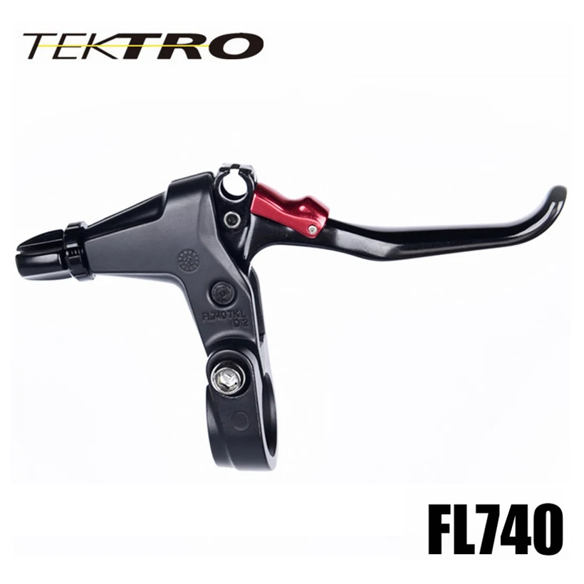 

164g/Pair Forged Aluminum Lever TEKTRO FL740 Lever Racer Road Bike 3 Finger Lever With Caliper Canti Brake Rapidfire Shifter