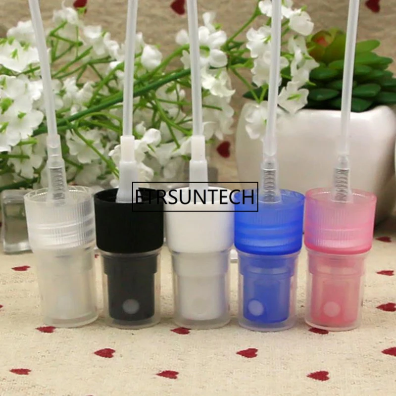 18/20/24R Plastic DIY Mist Sprayer Atomizer of Cosmetic Refillable Bottle White/Black/Clear (Spray Pump) F1462