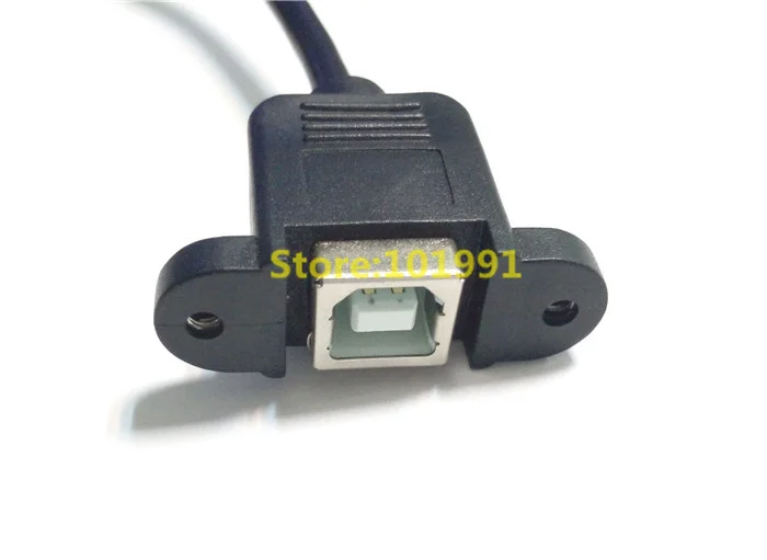 New Arrive USB 2.0 Cable USB Male D-Type Terminal to USB Female B-Type Terminal  Extension Cable  30CM