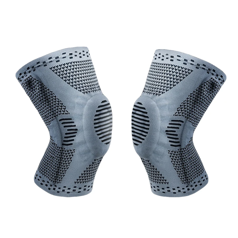 Elastische Unterstützung Sports Knee Pads Knie Wärmer Laufen Basketball Schutz SPSLF0084