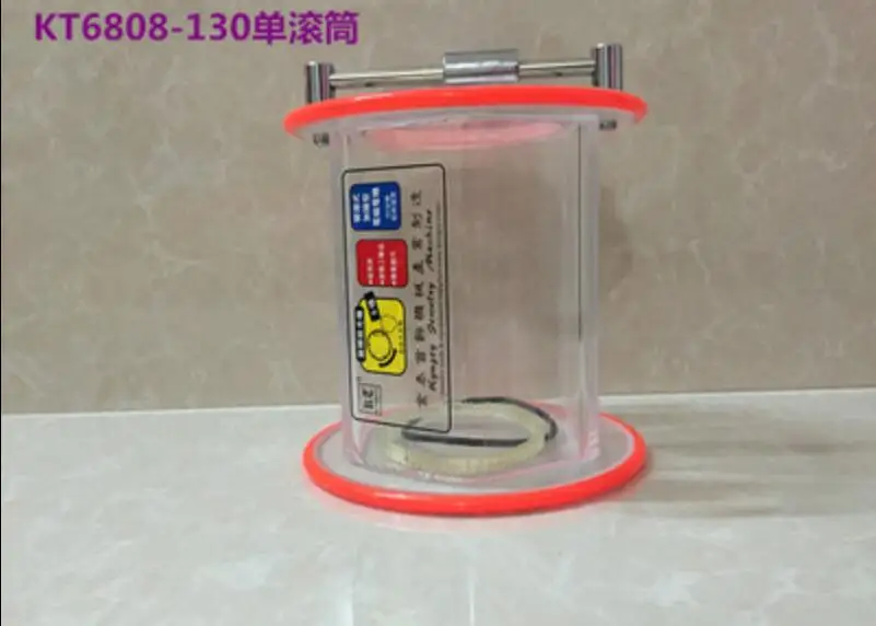 KT6808 Rotary Tumbler Jewelry Polisher  Single cylinder roller