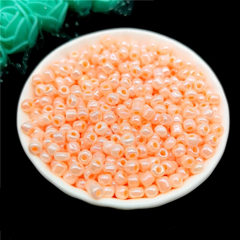 2mm 3mm 4mm Imitation Pearls Czech Beads Crystal Glass Seed  for Jewelry Making Earring Necklace Bracelet Handmade DIY