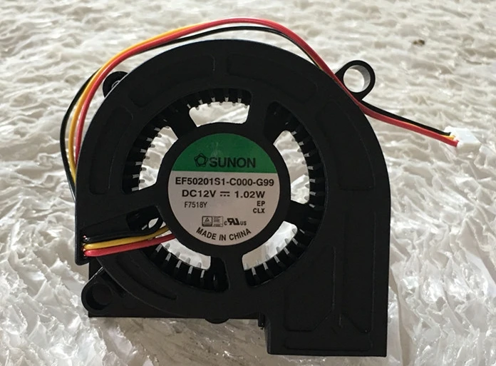 

The fan of the original quasi EF50201S1-C000-G99 12V 1.02W Otto code T761ST projector