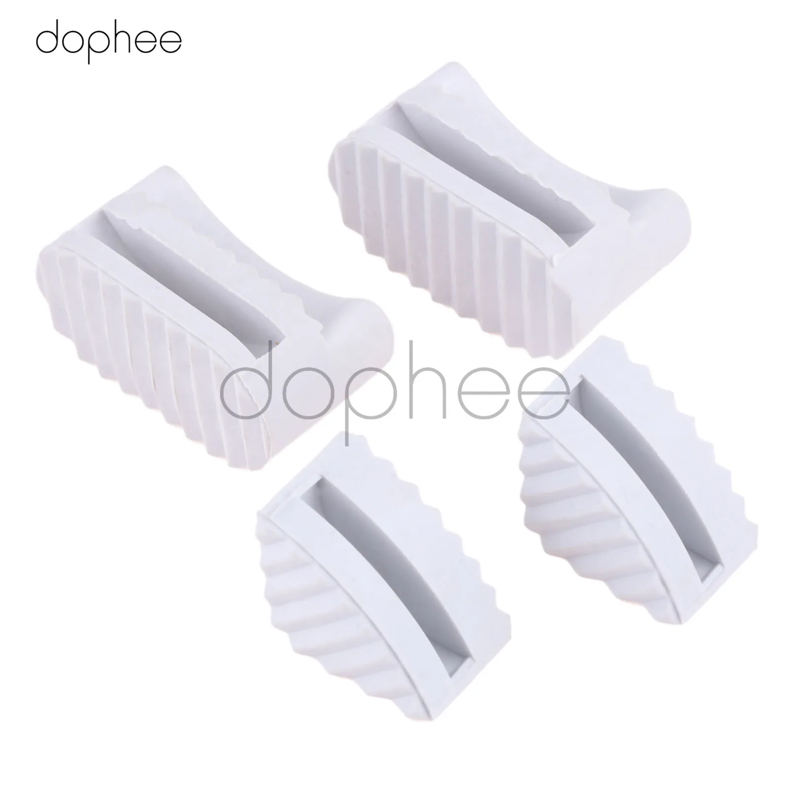 dophee 4pcs/set Industrial Sewing Machine Rubber Mounts Cushion Synchronous Car Shockproof Rubber Pads Sewing Spare Parts